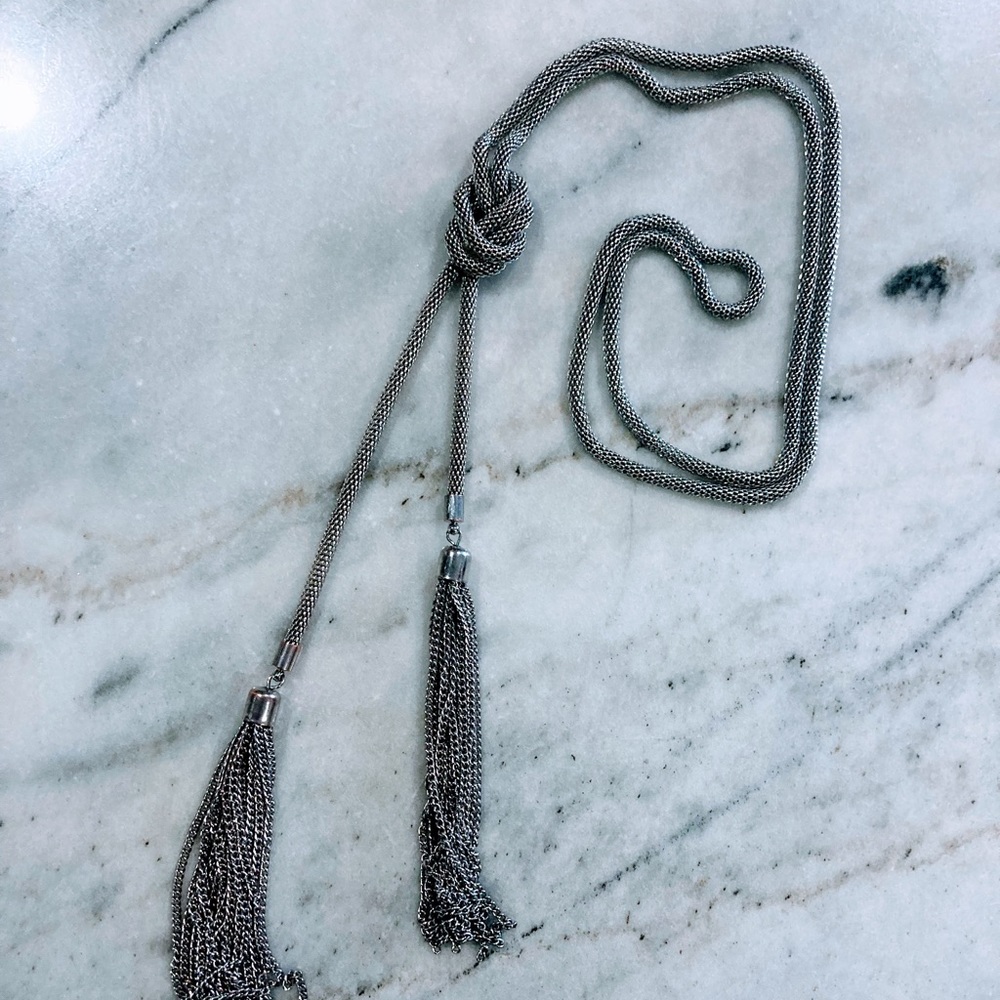 Tassel necklace
